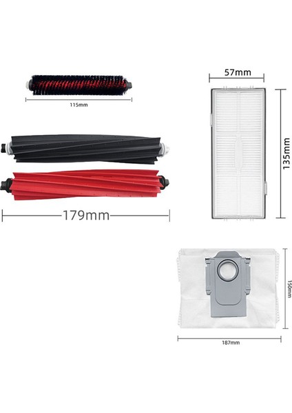 S8S8+S8 PROG20 Robot Süpürge Için Aksesuar Kiti (Yurt Dışından)