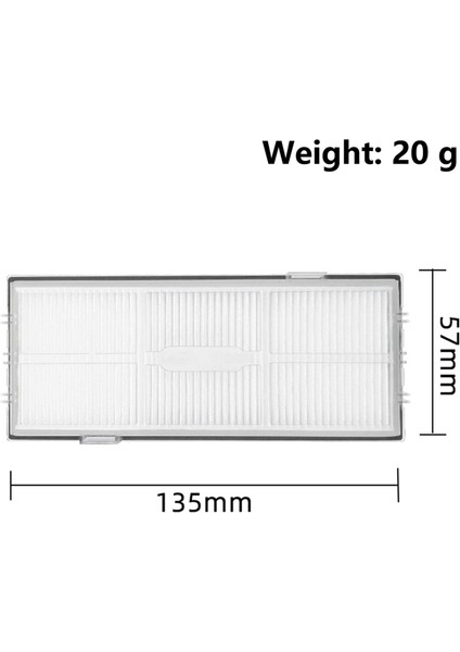 S8 Pro ULTRAG20 A6900RR Yan Fırça Hepa Filtre Toz Torbası (Yurt Dışından)