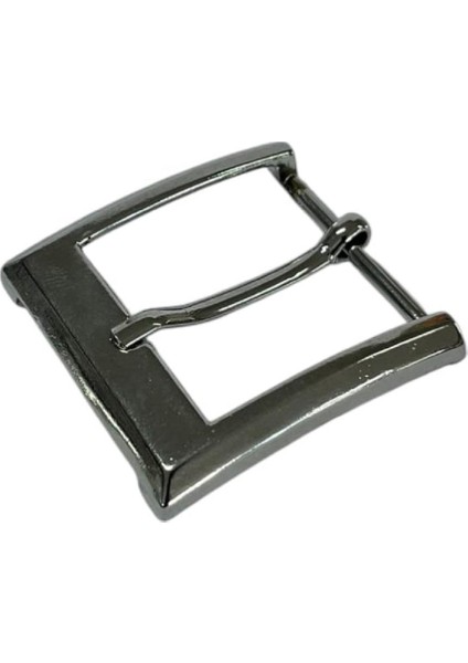 Kemer Tokası 3,5 cm Bej Nikel Hafif Ürün (Leathercraft, Deri Hobi)