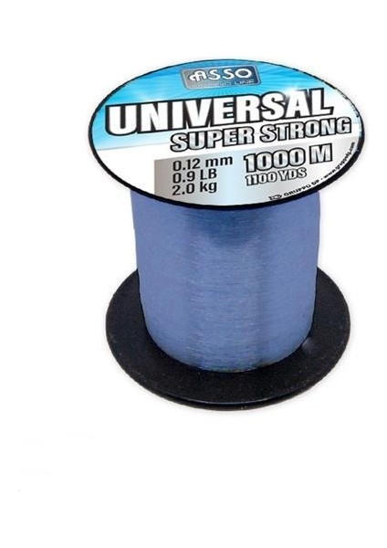 Universal Süper Strong Monofilament Misina Mavi 1000 mt fiyatları