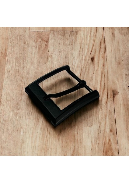 Kemer Tokası 3,5 cm Siyah Boyalı Hafif Ürün (Leathercraft, Deri Hobi)