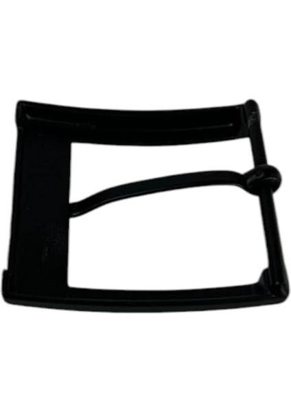 Kemer Tokası 3,5 cm Siyah Boyalı Hafif Ürün (Leathercraft, Deri Hobi)