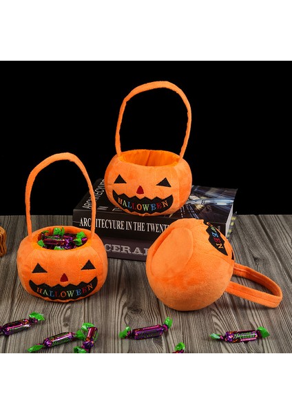 Cadılar Bayramı El Kutuğu Pumpkin Çantası (Yurt Dışından)