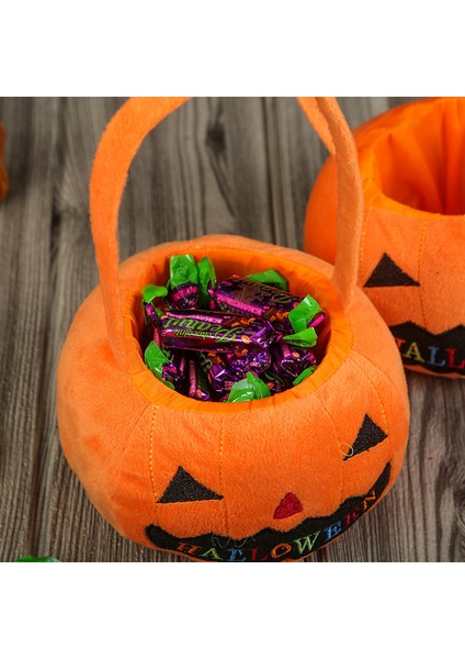 Cadılar Bayramı El Kutuğu Pumpkin Çantası (Yurt Dışından)