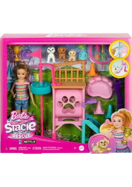 Nessiworld Barbie Stacie'nin Köpekçik Oyun Parkı HRM10 indirimleri