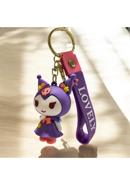 Kuromi ve Cinnamoroll Figürlü Anahtarlık & Çanta Süsü fırsatları