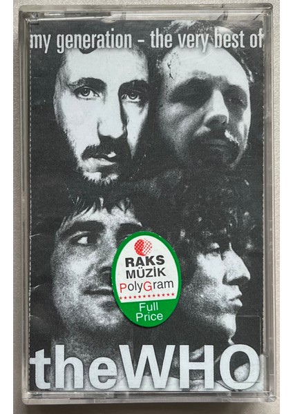 The Who My Generation the Very Best of the Who Kaset