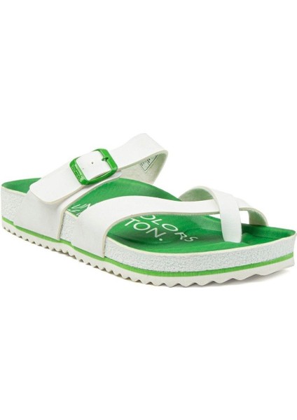 Benetton BN-1023 Yeşil Erkek Parmak Arası Terlik