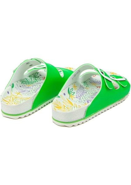 Benetton BN-1030 Yeşil Kadın Günlük Terlik modelleri