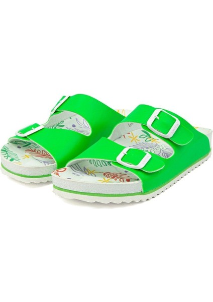 Benetton BN-1030 Yeşil Kadın Günlük Terlik fırsatları
