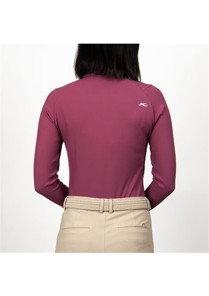 Celin Polo Uzun Kollu Kadın Tshirt