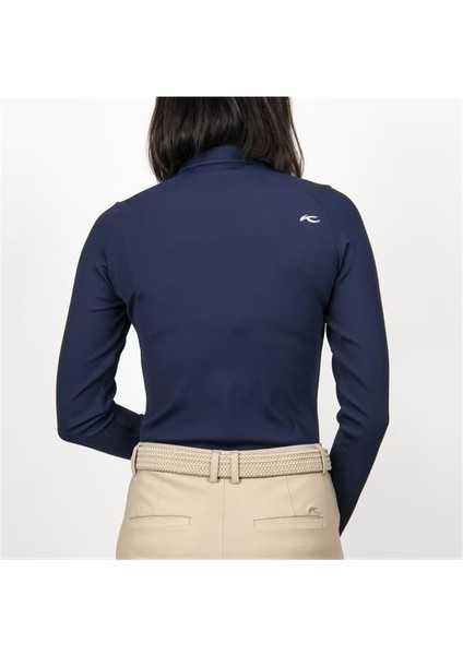 Celin Polo Uzun Kollu Kadın Tshirt