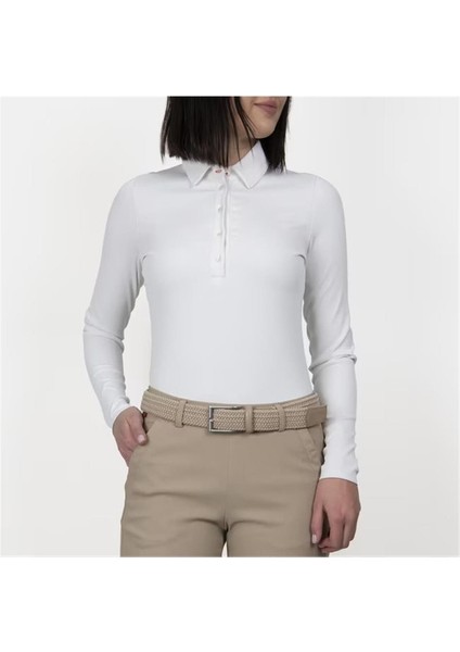 Celin Polo Uzun Kollu Kadın Tshirt
