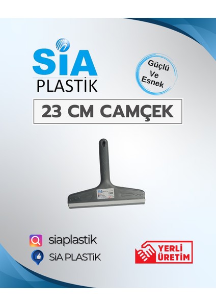 23 cm Camçek-4 Adet(Çekpas)