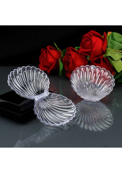 Istiridye Takı ve Mücevher Kutusu Şeffaf 8 x 6 cm Eşya Saklama Kabı 1 Adet