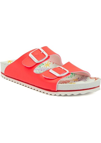 Benetton BN-1030 Pembe Kadın Günlük Terlik