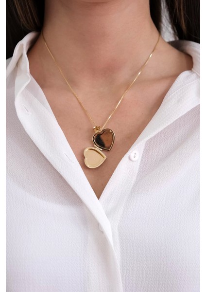 Güzide 14 Ayar Altın Kalp Kolye Ucu fiyatları