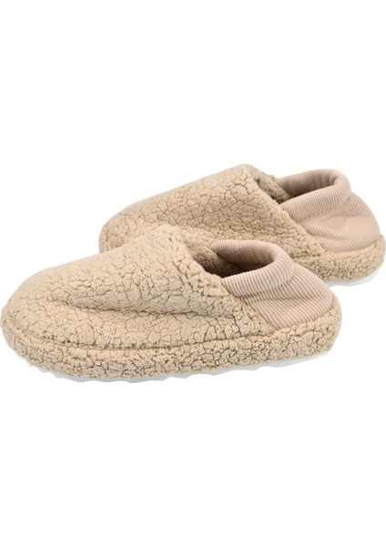 Eva Taban Kaymaz Halı Terliği Lastik Bilekli Kürklü Iç Astar Üşümeyen Ayaklar Tüylü Terlik fırsatları