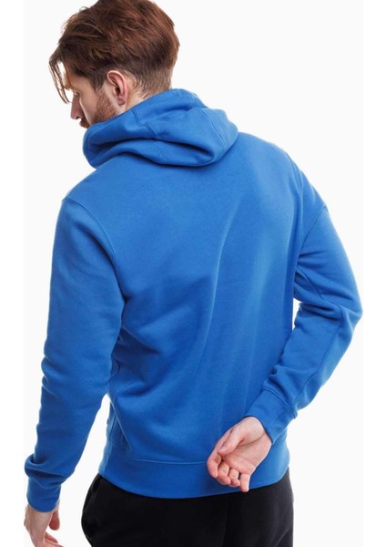M Flc PARK20 Po Hoodie Erkek Sweatshirt CW6894-463-MAVİ fiyatları