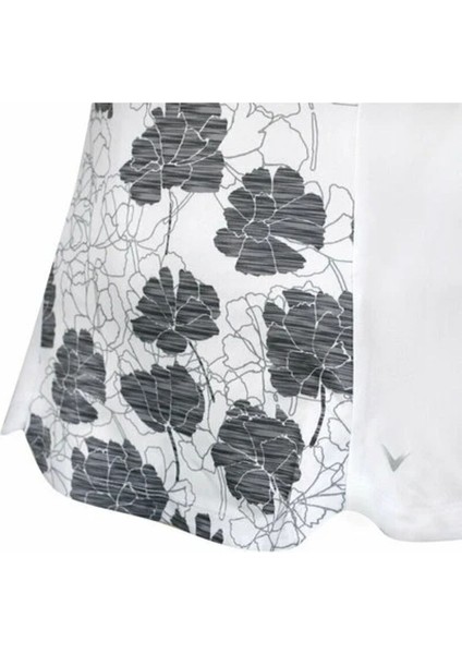Other Ss Cut Texture Floral Top Kadın Tshirt