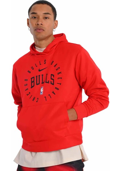 Chi Mnk Df Sptlight Po Hdy Erkek Sweatshirt FV1669-657-KIRMIZI