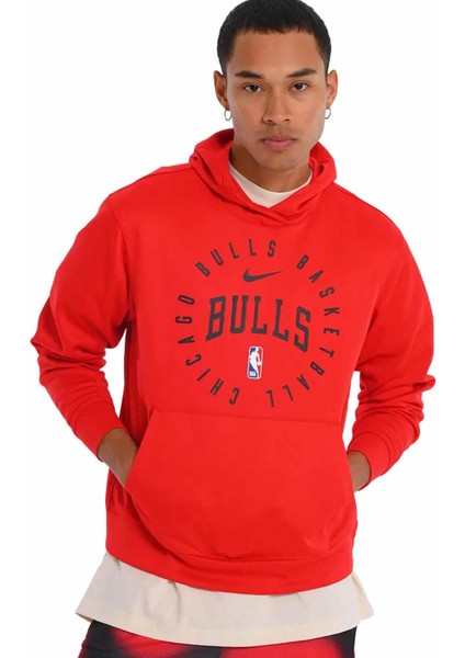 Chi Mnk Df Sptlight Po Hdy Erkek Sweatshirt FV1669-657-KIRMIZI