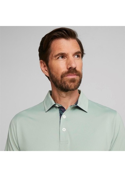x Liberty Solid Golf Polo Erkek Tshirt