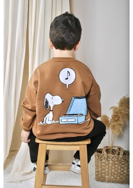 Peanuts Karakter Baskılı Erkek Çocuk Alt-Üst Takım fırsatları