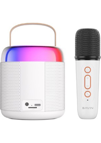 Bavın Bm-19 Karaoke Box Kablosuz Hoparlör - Speaker