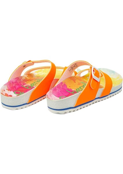 Benetton BN-1028 Turuncu Kadın Parmak Arası Terlik fırsatları