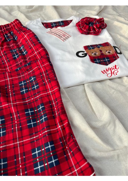 Couple Team Good Night Pötikare Cepli Kadın Pijama Takımı(Sadece Kadın) fiyatları
