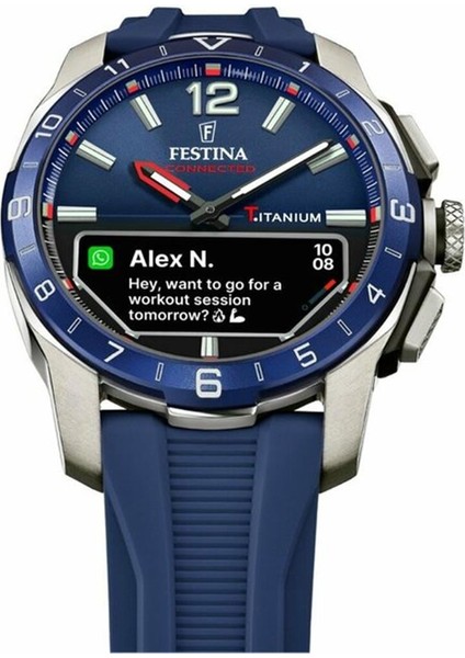 Festına F23000/1 Connected D Blue Erkek Kol Saati