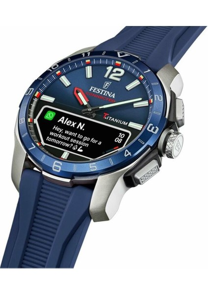 Festına F23000/1 Connected D Blue Erkek Kol Saati