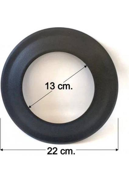 0,40 mm Mat Siyah Soba Boru Aynası