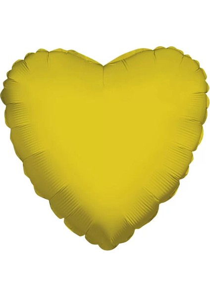Altın Kalp Folyo Balon 45 cm