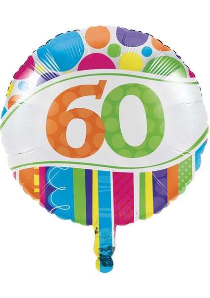 60 Yaş Folyo Balon