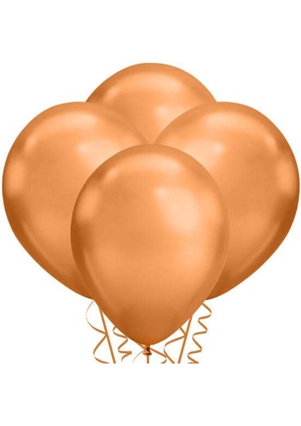Mirror Krom Balon Bakır Renk 6 Adet
