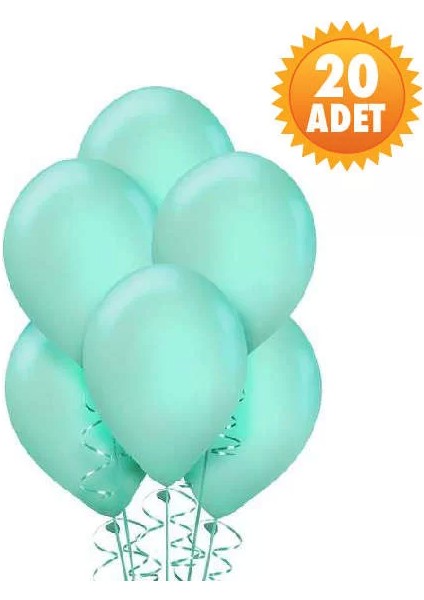 Mint Yeşili 20 Li Late x Balon