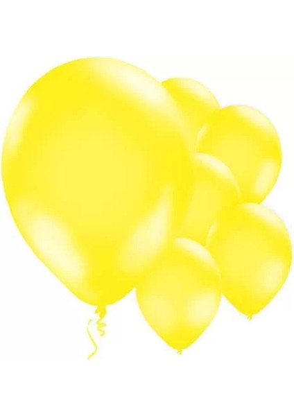 Sarı Balon 10 Adet