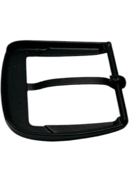 Kemer Tokası 3,5 cm Siyah Boyalı Hafif Ürün (Leathercraft, Deri Hobi)
