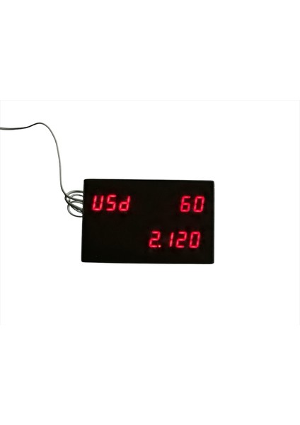 Para Sayma Makinesi Harici Müşteri LED Ekranı