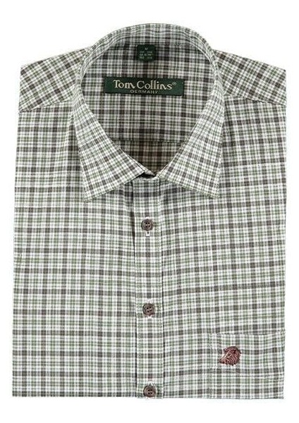 Tom Collins Kareli Uzun Kollu Gömlek 43/44 indirimleri