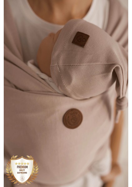 İlays Mabel Premium Esnek Wrap Sling Vizon ( Babysling - Sling - Bebek Taşıma Şalı - Babywearing - Kanguru ) fiyatları