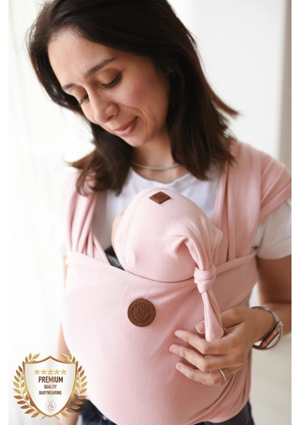 İlays Mabel Premium Esnek Wrap Sling Soft Pudra ( Babysling - Sling - Bebek Taşıma Şalı - Babywearing - Kanguru ) fiyatları