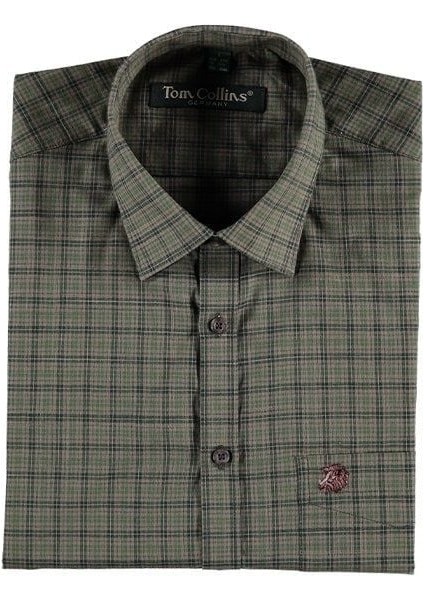 Tom Collins Kareli Uzun Kollu Gömlek 45/46 indirimleri