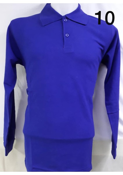 Polo Yaka 2 Iplik Kumaştan Sweatşort