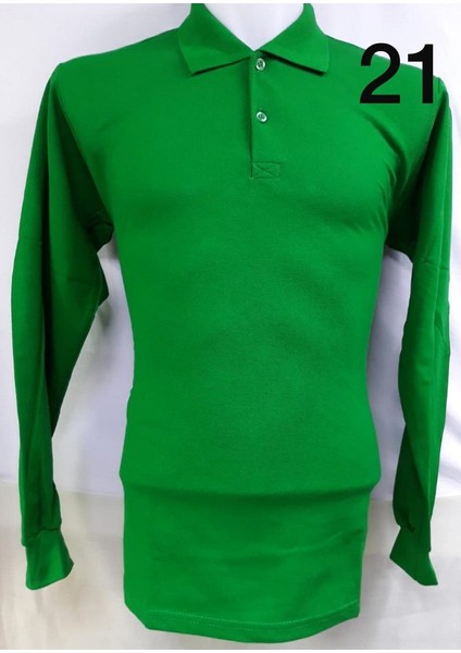 Polo Yaka 2 Iplik Kumaştan Sweatşort