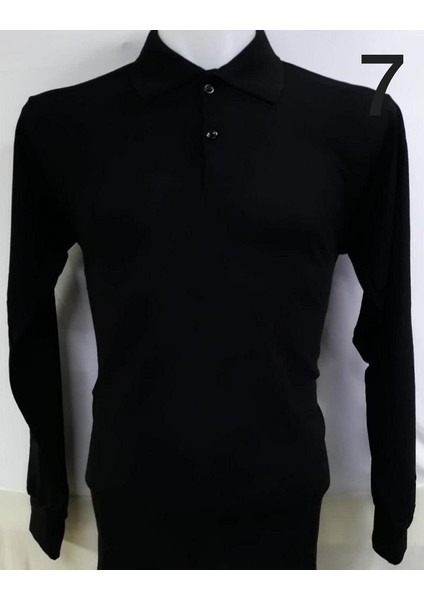 Polo Yaka 2 Iplik Kumaştan Sweatşort