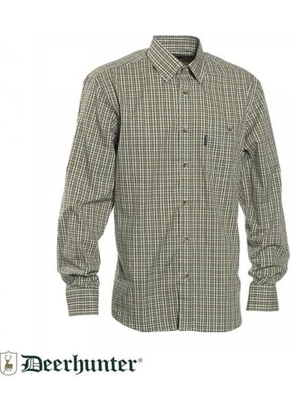 S.k.deerhunter Wyatt Yeşil Kareli Uzun Kol Gömlek fırsatları