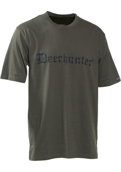 Deerhunter 378 Dh Logo Yeşil Kısa Kollu Tişört M fiyatları